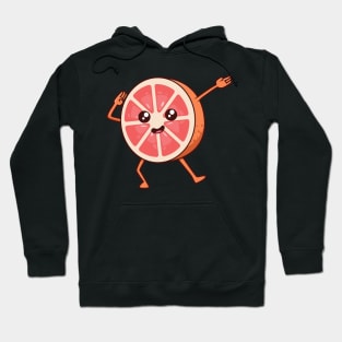 Kawaii Cartoon Grapefruit Hoodie